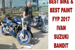 3 BEST BIKE & BEST PAINT FYP 2017 IVAN SUZUKI BANDIT