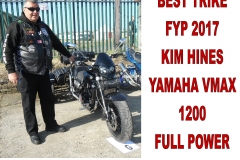 7 BEST TRIKE - FYP 2017 - KIM HINES. YAMAHA VMAX 1200 FULL POWER