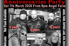 March 2026 anniversaries party 
